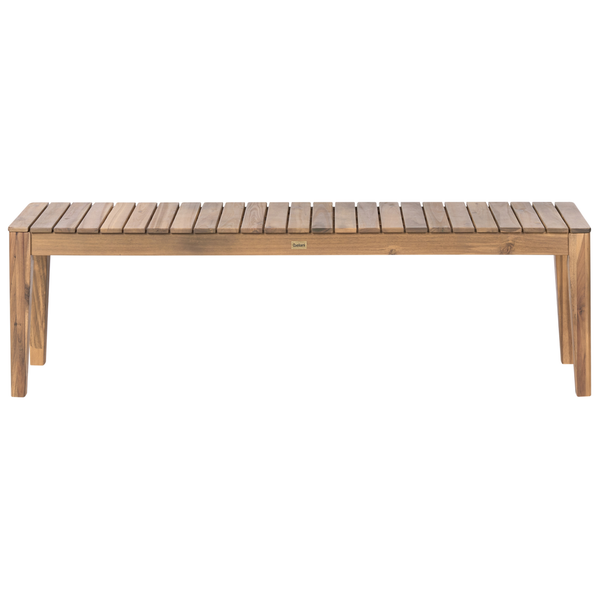 Holzbank für den Außenbereich