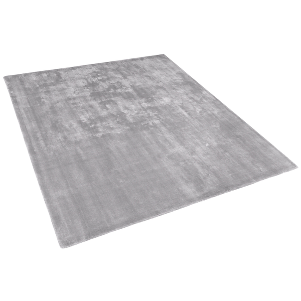 Teppich GESI II Hellgrau 200 x 200 cm Viskose