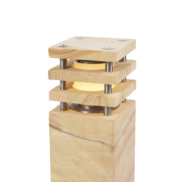 Moderne Stehleuchte beige 40 cm - Grumpy