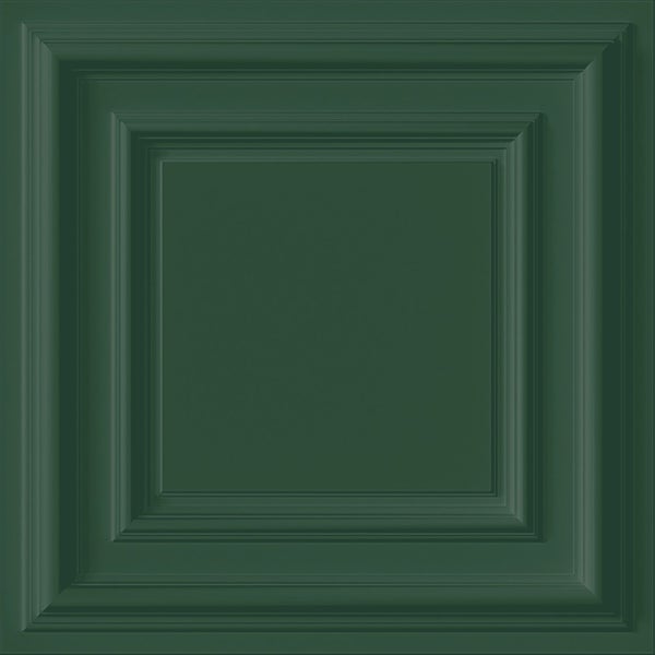 Origin Wallcoverings Tapete Holzwandverkleidung Dunkelgrün - 53 cm x 10.05 m - 347831