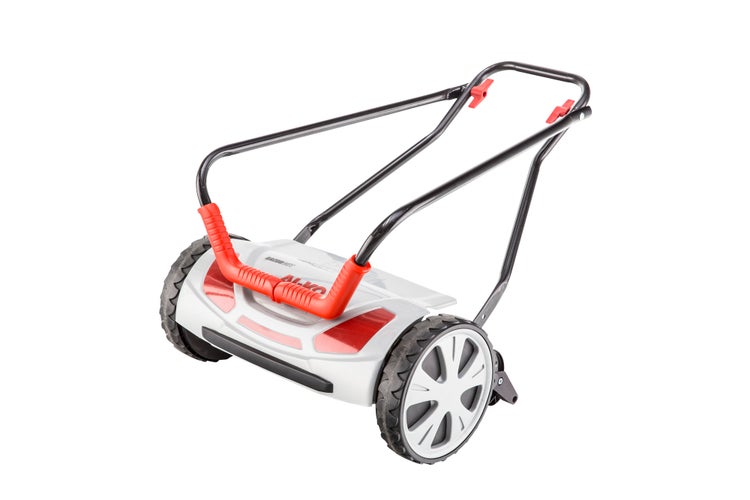 AL-KO Handrasenmäher Razor Cut mit zwei Rädern und ergonomischem Führungsholm für präzises Mähen im Garten