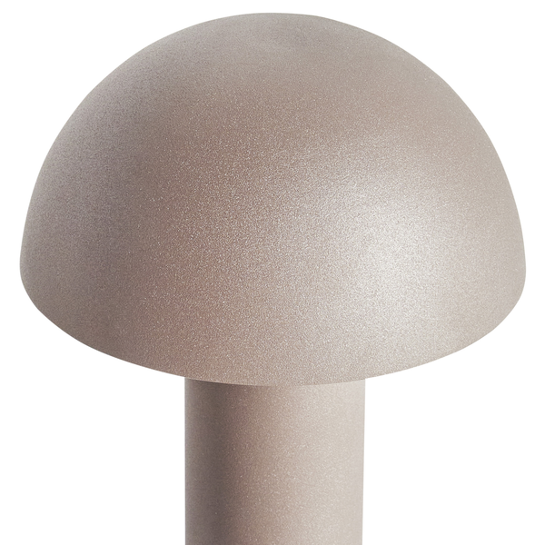 Kabellose LED Tischlampe BOJO mit Dimmer Metall Braun