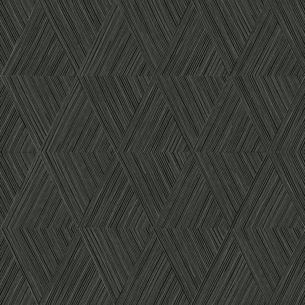 Origin Wallcoverings Tapete 3D-Muster Schwarz - 50 x 900 cm - 347848