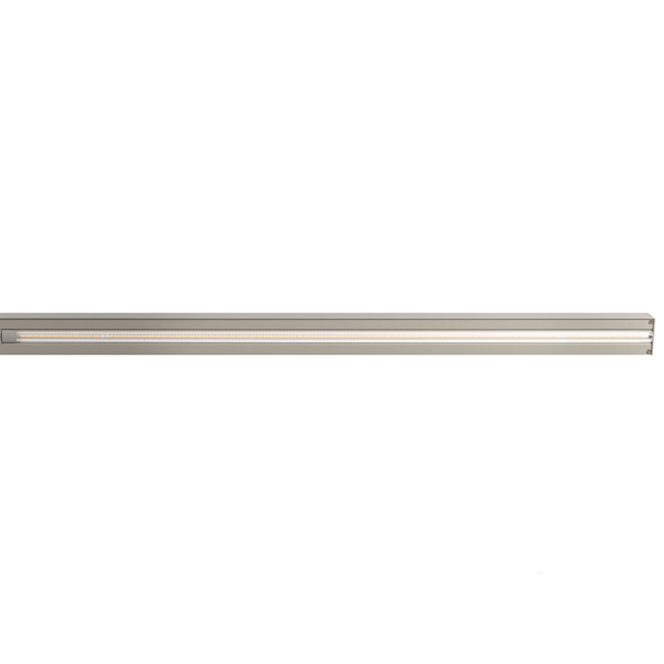 LED Schreibtischlampe klemmbar VOLANS mit Dimmer Metall Silber