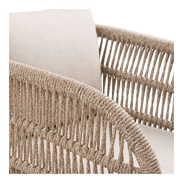 Terracina Gartenset Mit 5 Teilen braun, beige. 120 X 120 X 76 cm