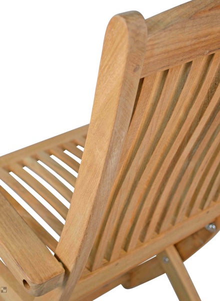 Klappstuhl Holz Teak Balkonstuhl Gartenstuhl klappbar Premium