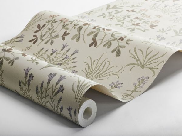 Borastapeter Tapete Feldblumen Braun - 53 cm x 10.05 m - 662557