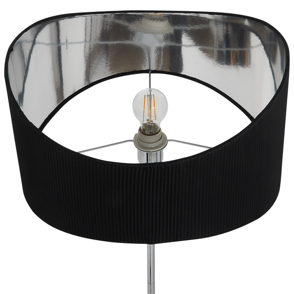 Stehlampe CALVILLO Metall Silber