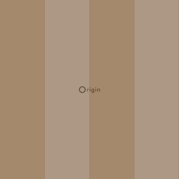 Origin Wallcoverings Tapete Streifen Beigebraun - 53 cm x 10.05 m - 345420