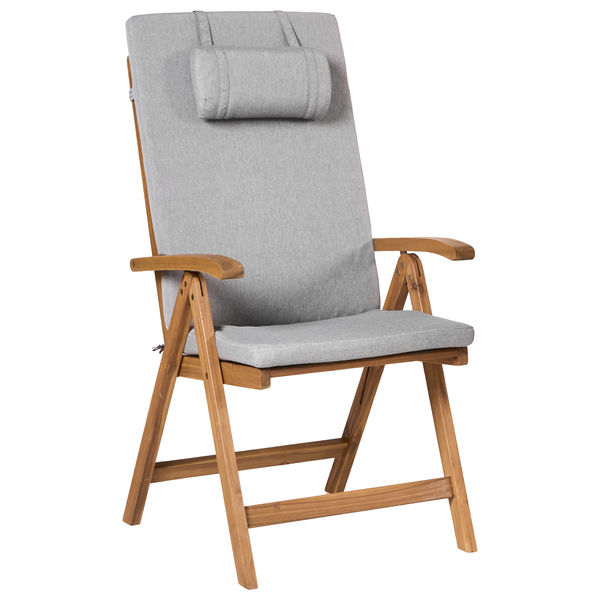 Bistro Set JAVA PREMIUIM Akazienholz Grau meliert