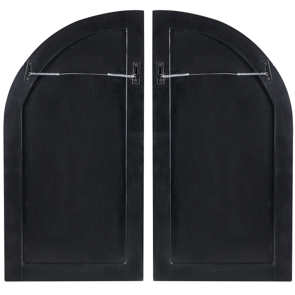 Wandobjekt OGAN 80 cm Schwarz