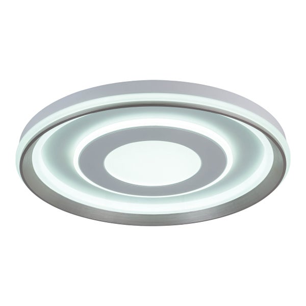 Runde LED Deckenleuchte mit konzentrischen Kreisen