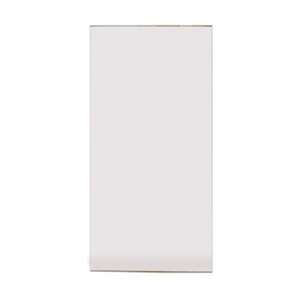 Rechteckiges Paneel, Fliese oder Glasplatte mit glatter Oberfläche.