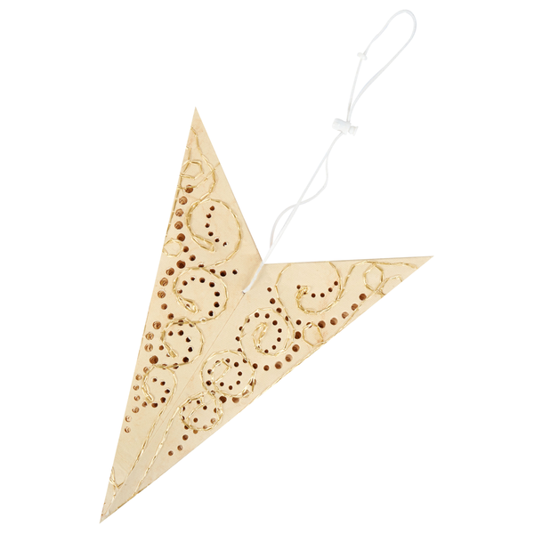 Dekorative Lampe Sternform Beige MANA