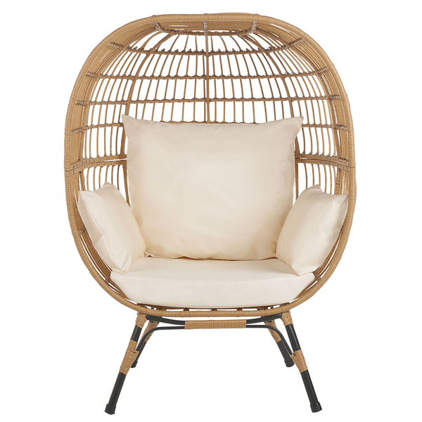 Gartenstuhl VEROLI Polyrattan Beige