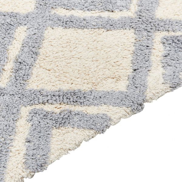 Teppich NEVSEHIR Beige 80 x 150 cm Baumwolle