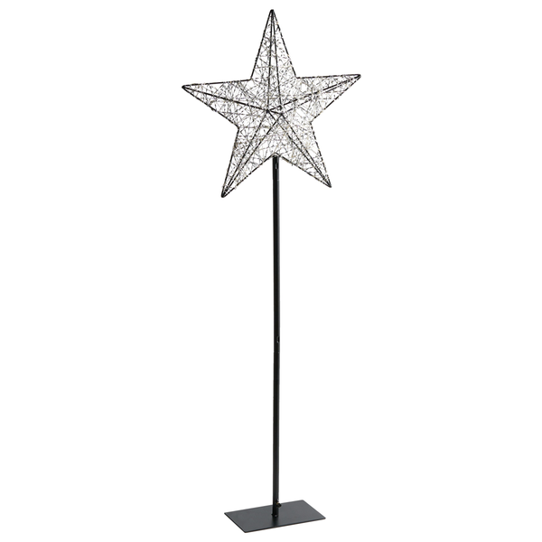 Dekorativer Stern mit Ständer für den Innenbereich