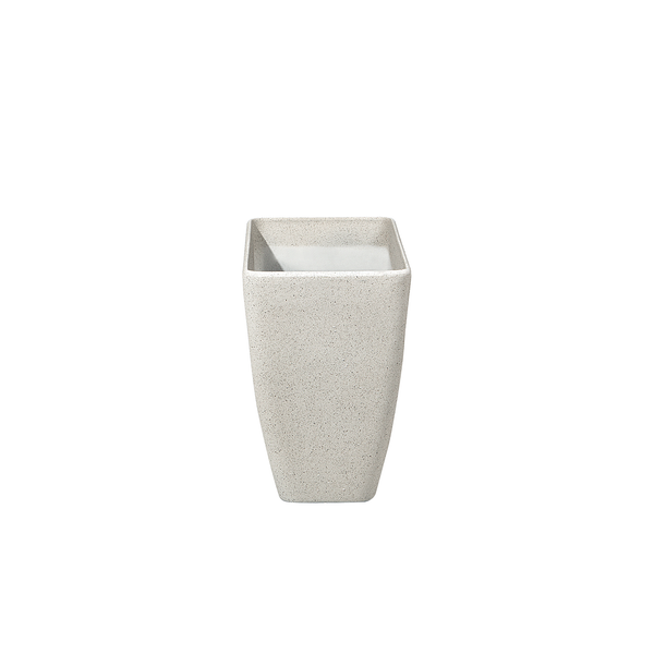 Set mit 2 Blumentöpfen BARIS Stein 60 cm Beige