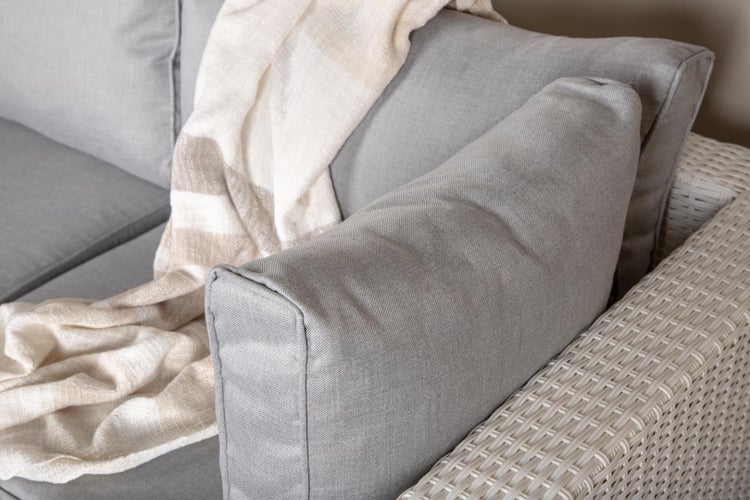 Amazon Loungeset 2 Teile grau,weiß. 1 X 1 X 1 cm