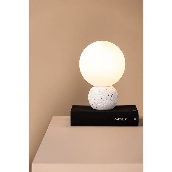 Metz Beleuchtung Tischlampe 20x20x29cm Weiß. 20 X 20 X 29 cm