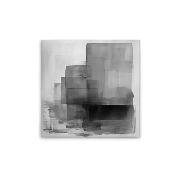 Abstraktes Gemälde mit Rechteckmuster