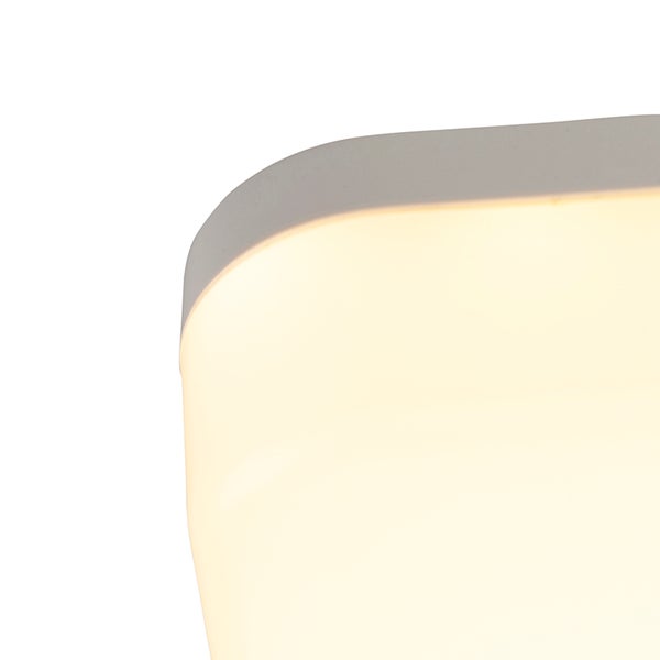Moderne Deckenleuchte quadratisch inkl. LED - Plater