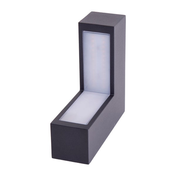 Eckige Wandleuchte für den Aussenbereich