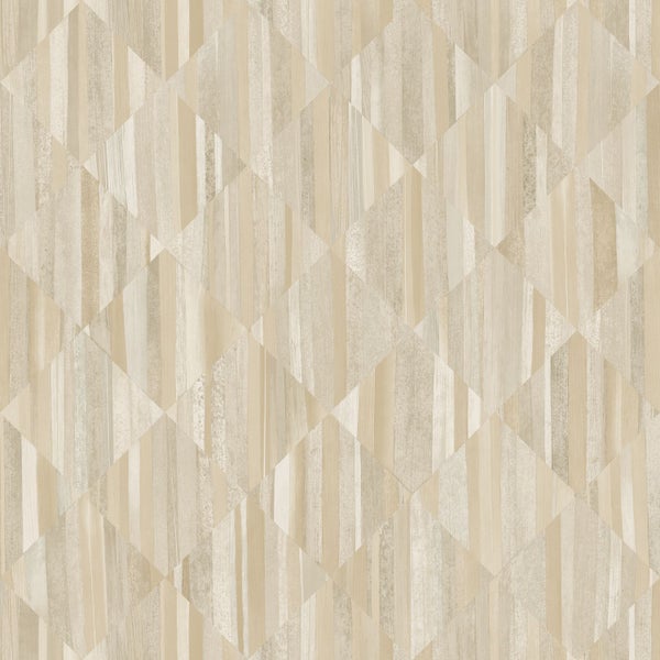 Origin Wallcoverings Tapete 3D Holzoptik Sandbeige - 50 x 900 cm - 347865