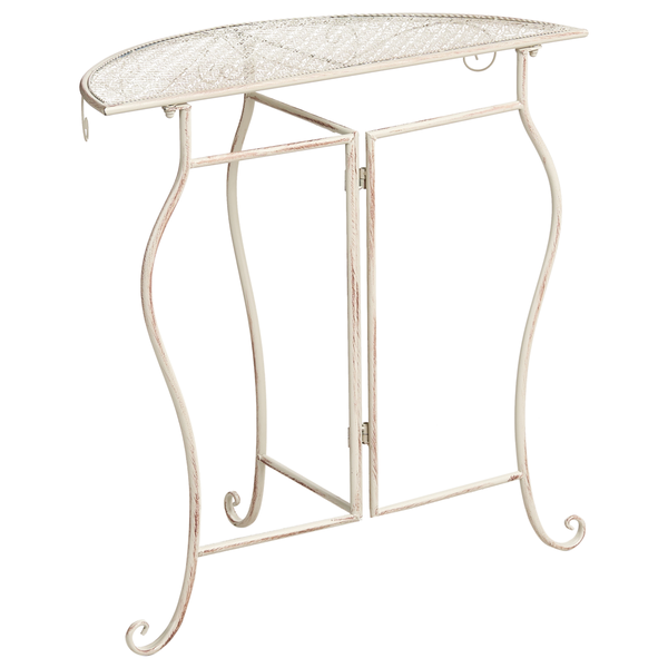 Bistro Set FOLELLI Metall Hellbeige
