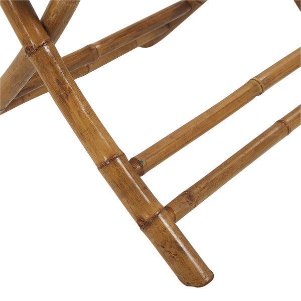 Outdoor Bistrotisch MOLISE Bambusholz Braun klappbar
