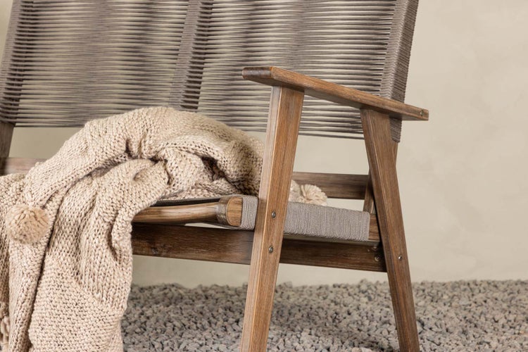 Little John Gartensofa 2 Pers. braun. 120 X 72 X 88 cm