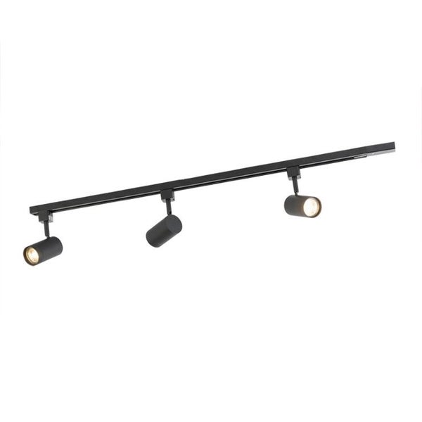 Smart Rail System schwarz inkl. 3 WiFi GU10 1-phasig - Jeana
