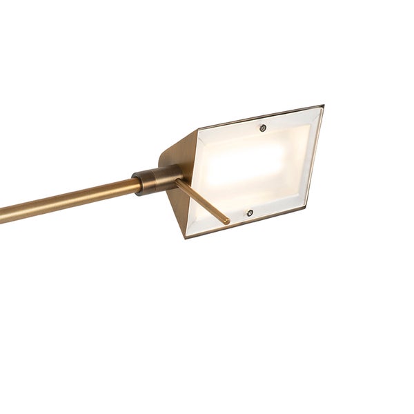 Design Stehleuchte Bronze inkl. LED mit Touch Dimmer - Notia