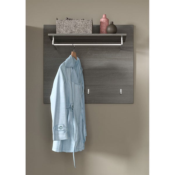 Salsa Wandgarderobe 3 Haken weiß Hochglanz. 80 X 27 X 70 cm