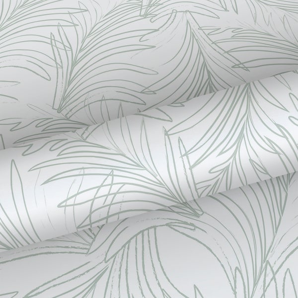 Tapetenrolle mit Pflanzenmuster