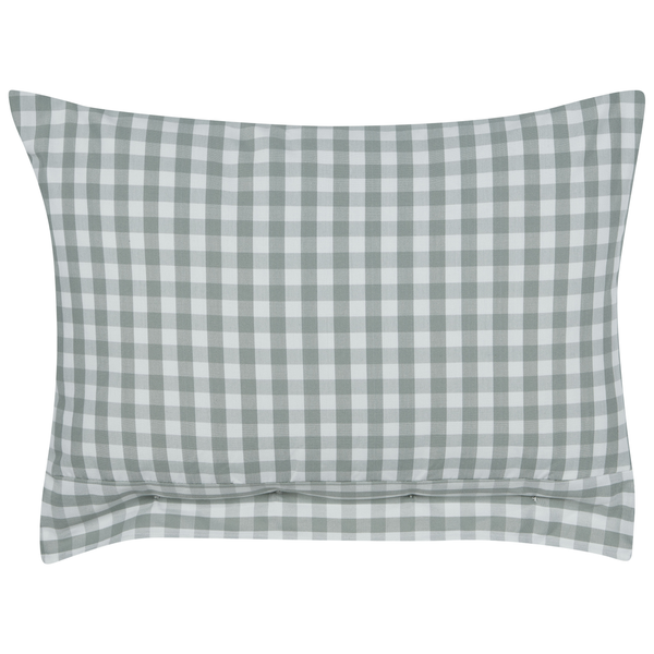 Dekokissen 2er Set TALYA 40 x 60 cm Mintgrün Kariertes Muster