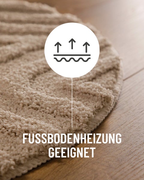 Teppich geeignet für Fußbodenheizung