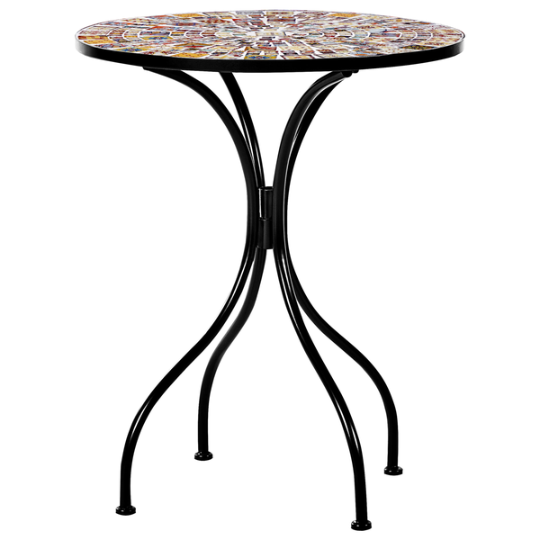 Outdoor Bistrotisch CASARIO 60 cm 60 cm Schwarz