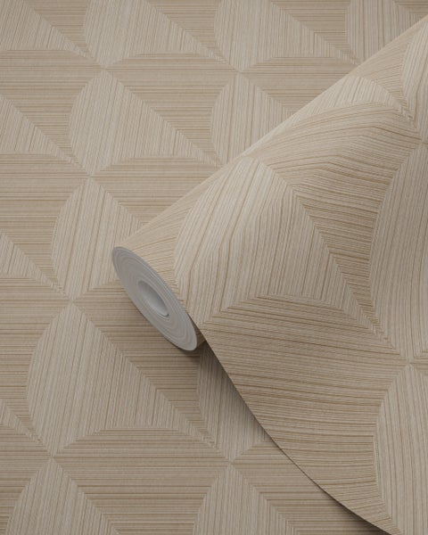 Origin Wallcoverings Tapete 3D Muster Beige - 50 x 900 cm - 347988