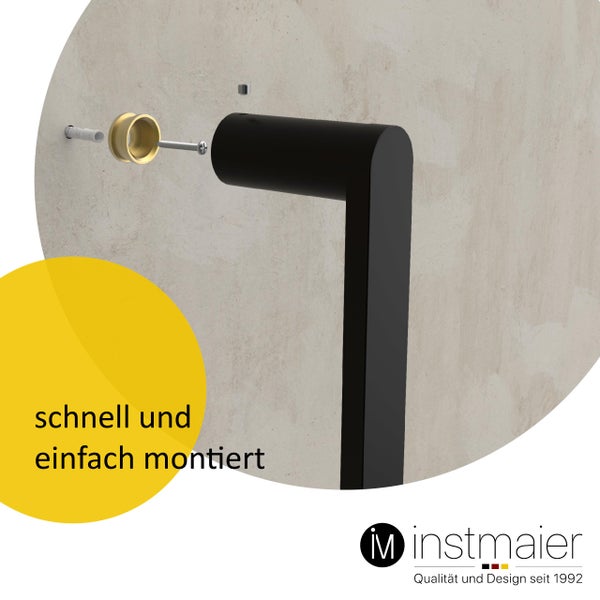 instmaier Duschstange S1, schwarz