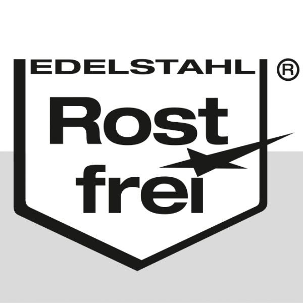 Triuso Multifuntionsspachtel 5 in 1 rot/schwarz Edelstahl, 2K-Griff - 1 Stück