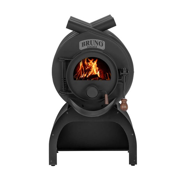 Bruno Mini Holzofen mit Feuerraum