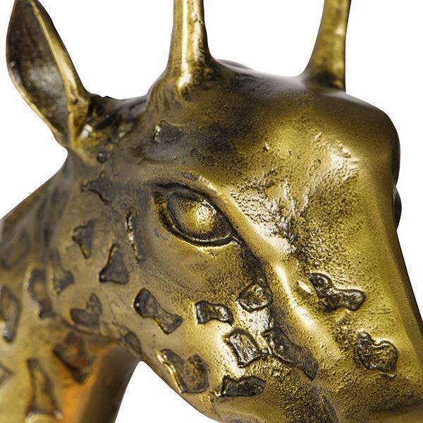 Vintage Wandlampe Messing - Giraffe