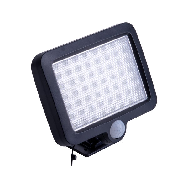 LED Solar Außenwandleuchte Pepe Wandlampe aus Kunststoff in Schwarz, für außen 28,3 x 13,5 x ca. 11 cm