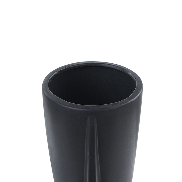 Blumenvase ARTEMIS Keramik 22 cm Schwarz