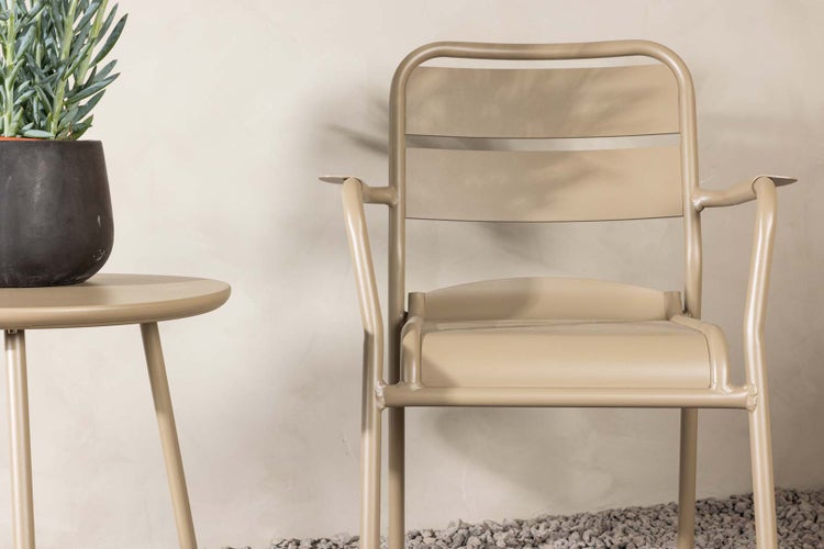 Faro Lounge-Set 3 Teile beige. 50 X 50 X 55 cm