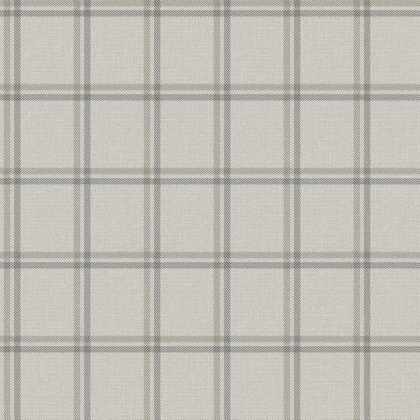 Origin Wallcoverings Tapete Karomuster Beige - 53 cm x 10.05 m - 347620