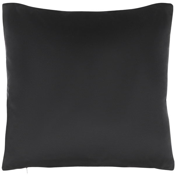 Dekokissen 2er Set CUPID Samtstoff 45 x 45 cm Schwarz Weihnachtsmotiv