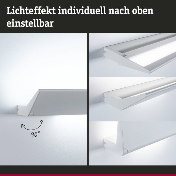 Moderne Wandleuchten mit indirektem Lichteffekt für stimmungsvolle Beleuchtung im Eingangsbereich und Wohnzimmer mit stilvoller Einrichtung.