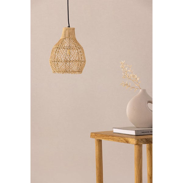 Varekil Beleuchtung Pendelleuchte 20x20x25cm natur. 20 X 20 X 25 cm